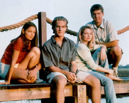 Katie Holmes, Michelle Williams and Joshua Jackson.