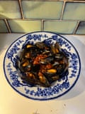 Benedetta Rossi’s zuppa di cozze: uses cherry tomatoes, which works, but her version is ‘a bit light on sauce’.