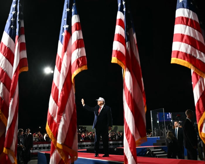 Likely voters prefer Democrats to Republicans in latest poll ahead of midterms as Trump’s popularity continues to sink – live