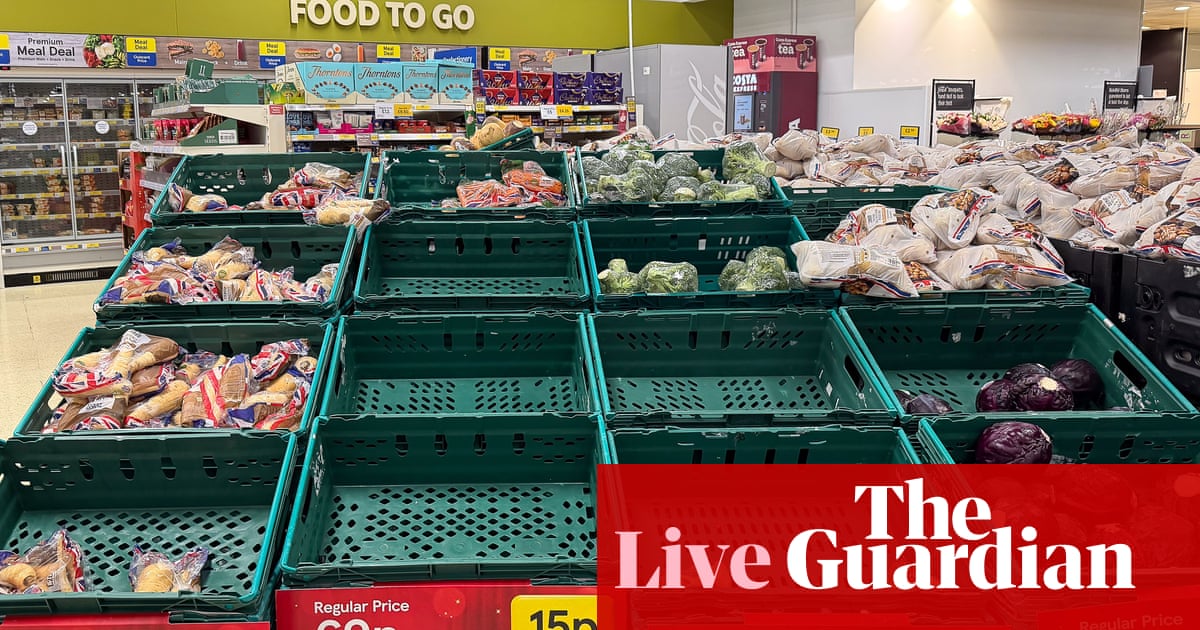 Tesco boosts profit outlook after ‘strong’ Christmas; UK house prices drop in December – business live
