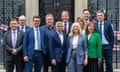 Regional mayors of England visit Sir Keir Starmer at No 10 on 9 July.