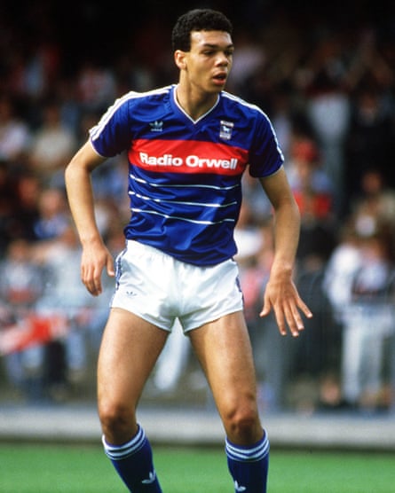 Jason Dozzell during a match between Ipswich and Southampton on 31 August 1985