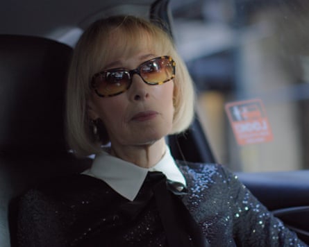E Jean Carroll in a cab.