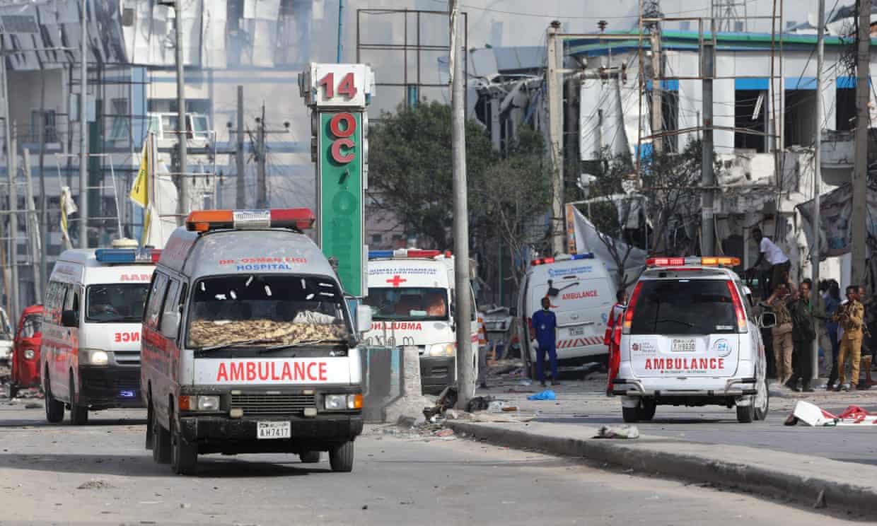 Car bombings kill at least 100 in Mogadishu, says Somali president (theguardian.com)