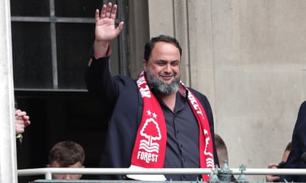 Nottingham Forest owner Evangelos Marinakis has promised to back the manager in the transfer market.