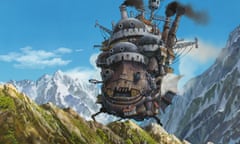 A still from the Studio Ghibli film adaptation of Diana Wynne Jones’ book Howl’s Moving Castle.
