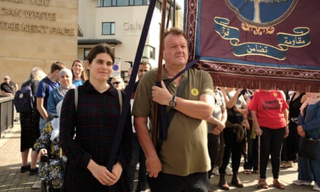 Ebla Mari and Dave Turner in The Old Oak.