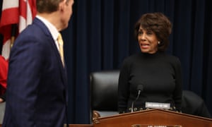 Maxine Waters on Capitol Hill Wednesday in Washington DC.