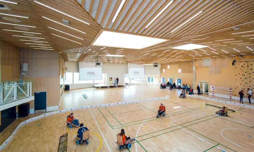 The multi-purpose sports hall in the Musholm complex.