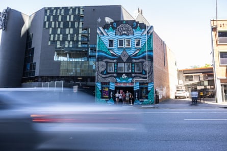 The radio station’s headquarters on Barry Parade in Fortitude Valley, Brisbane.