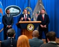 Todd Blanche announces James Comey indictment at justice department