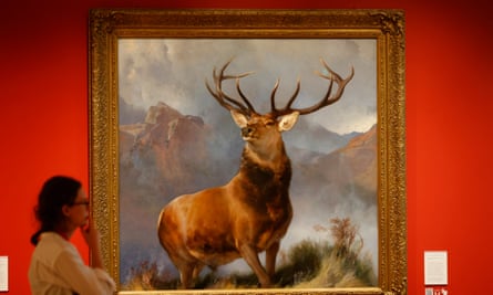 The Monarch of the Glen by Sir Edwin Landseer, c 1851.