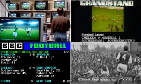 Football scores are unavoidable now, but we once had to stand around in shops, watch Grandstand, check Ceefax or use alphabet hoardings.