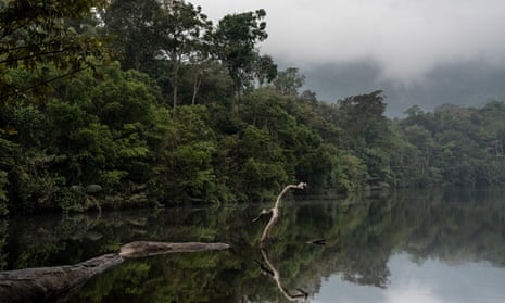 View of the Paraiso del Alto Mayo community in Moyobamba, Peru