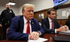 Prosecutor aims to show Trump at center of personal and company finances as Trump Organization controller testifies – live