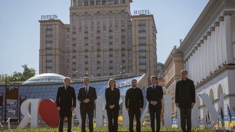 European leaders call for unconditional 30-day ceasefire in Ukraine – video