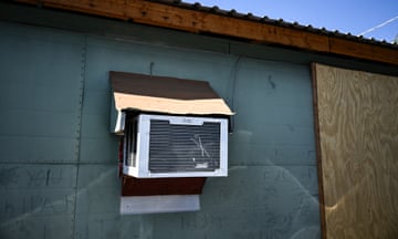 An air conditioning unit in a home
