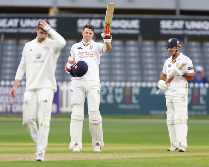 County cricket: McKinney stakes England claim with Durham double century – as it happened