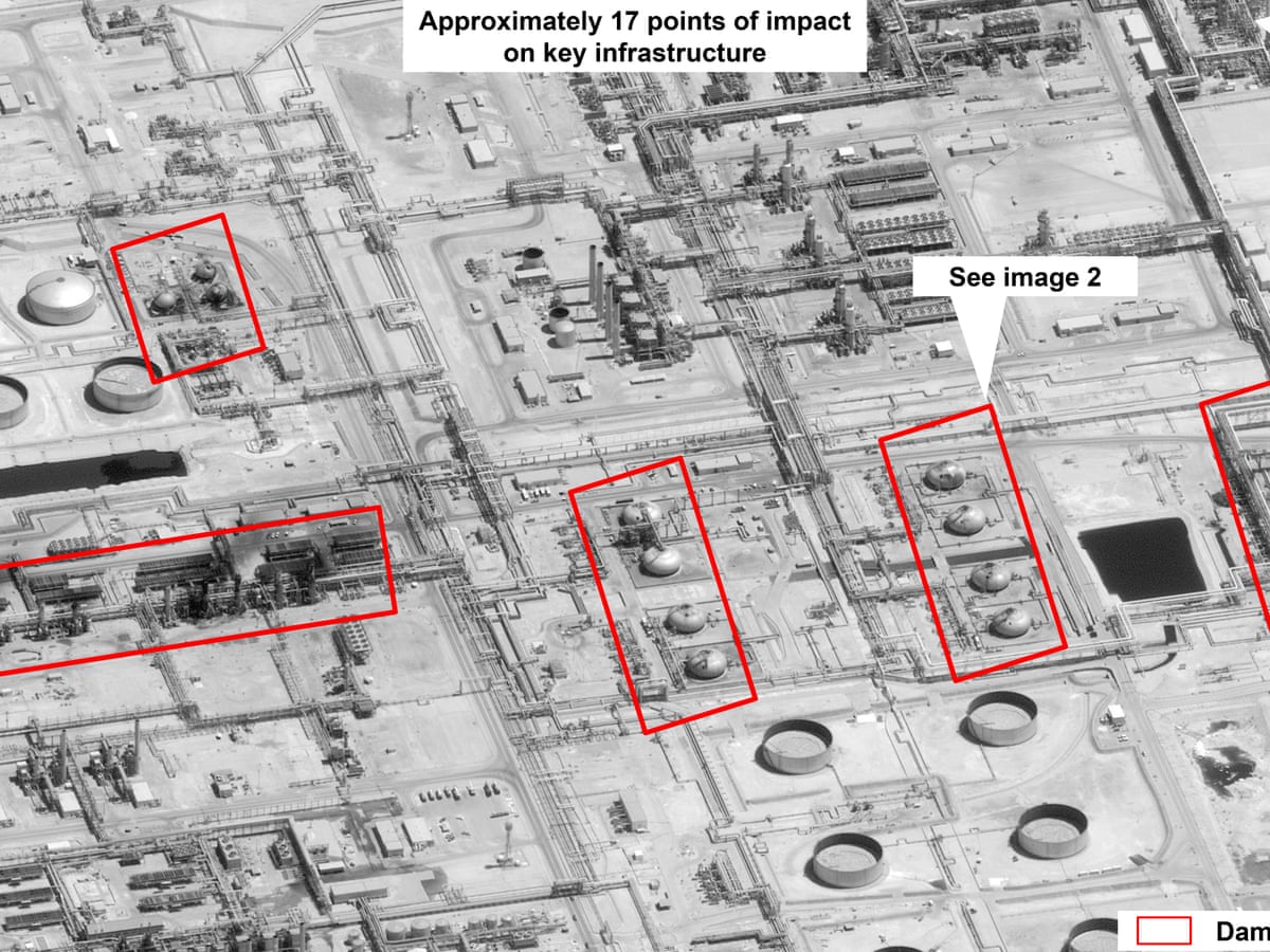 Saudi Arabia Oil Attack Trump Hints At Action As Us Points Finger At Iran Saudi Arabia The Guardian Saudi Arabia Oil Attack Trump Hints At Action As Us Points Finger At Iran Saudi Arabia The Guardian