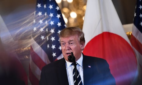 Trump’s visit to Japan is largely ceremonial.