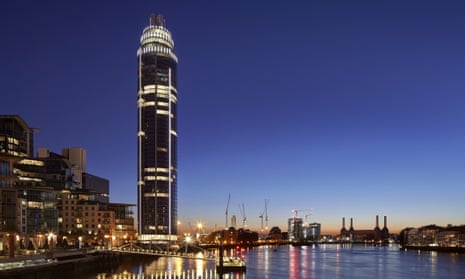 St George Wharf Tower in London
