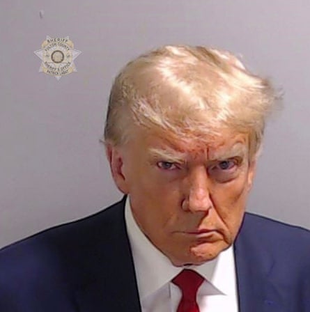 Donald Trump’s mugshot after his indictment
