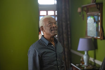 That feels right … Lennie James wins the leading actor award for Mr Loverman.