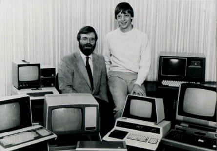 Paul Allen with Bill Gates in 1981.