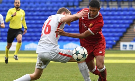 Rhian Brewster has injured an ankle but will have further tests to determine if he needs surgery.
