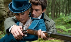 ‘The celebrated sex scenes are few and far between’ ... Jonathan Bailey as Anthony Bridgerton and Simone Ashley as Kate Sharma in Bridgerton season two.