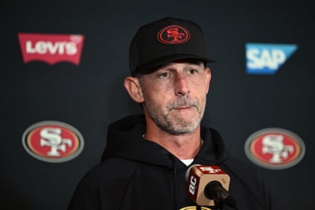 San Francisco 49ers head coach Kyle Shanahan