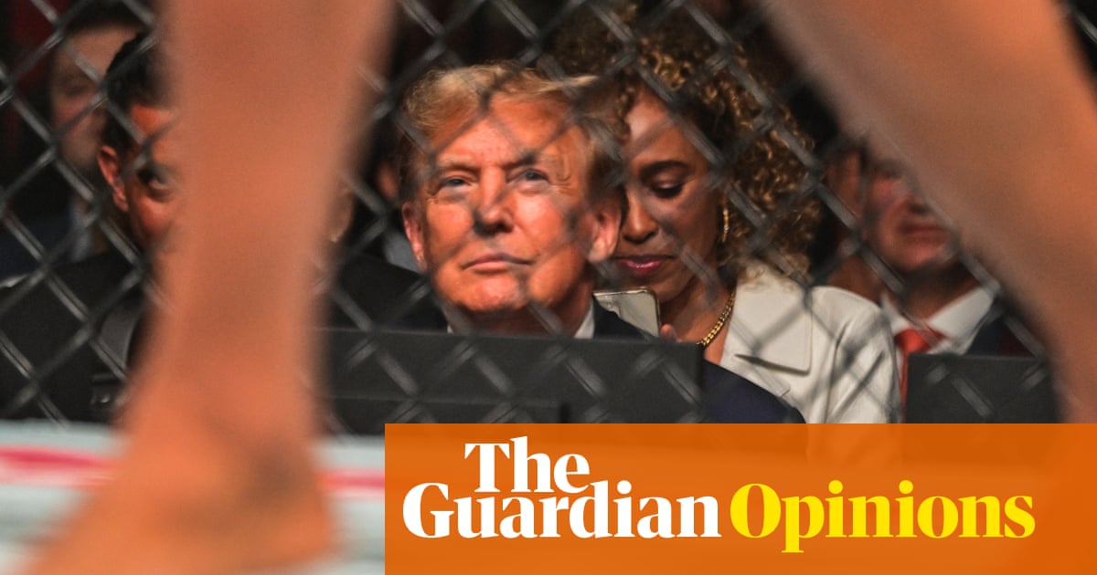 Donald Trump's UFC stunt is more than a circus. It's authoritarian theatre | Karim Zidan