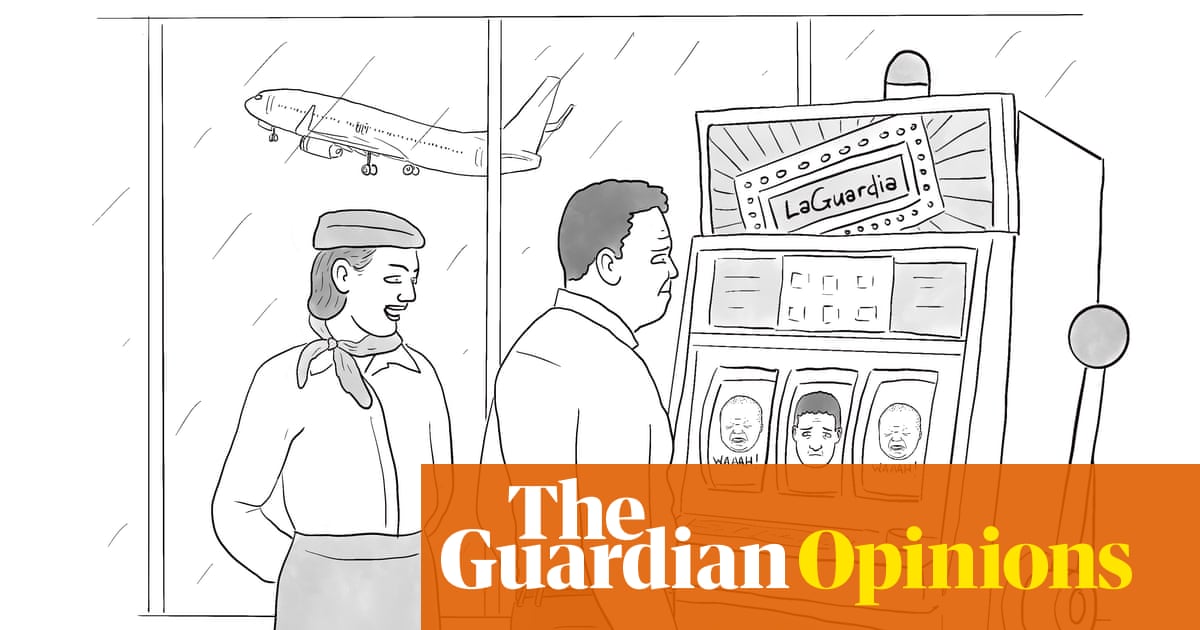 Vaughan Tomlinson on the great airport gamble – cartoon