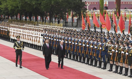 Xi and Putin in Beijing in 2018