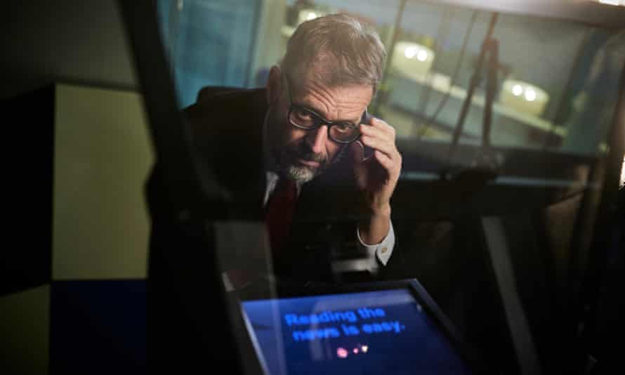 Tim Dowling struggles with the teleprompter