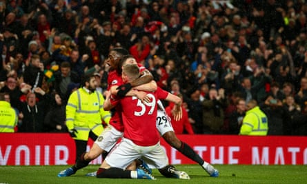 Scott McTominay’s derby goal at Old Trafford.