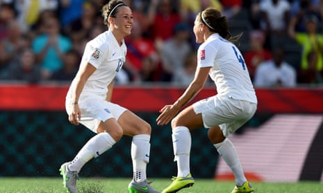 Lucy Bronze, left, believes England have made significant improvements since their 1-0 defeat by Canada in a pre-World Cup warm-up clash.