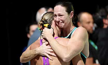 Tears and cheers as Australia locks in 41-strong swim team for 2024 Paris Games