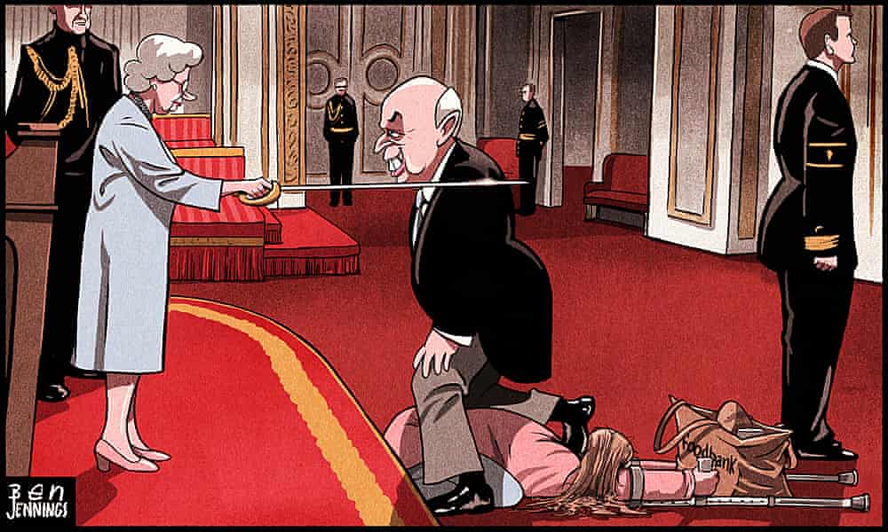 Ben Jennings on Iain Duncan Smith's knighthood – cartoon