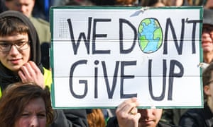 Youth for Climate protest, Brussels, Belgium, 11 April 2019.