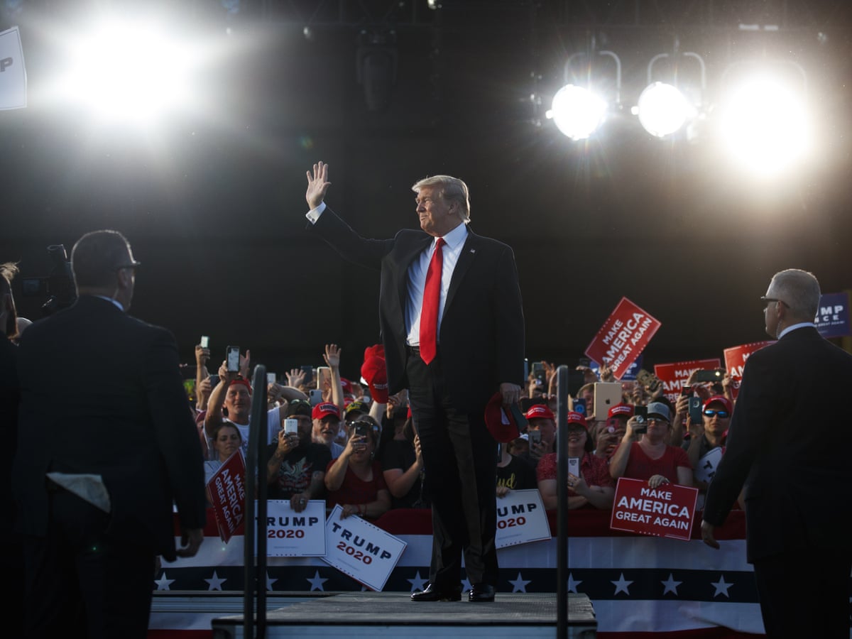 Can Lightning Strike Twice Trump Set To Launch 2020 Campaign Donald Trump The Guardian