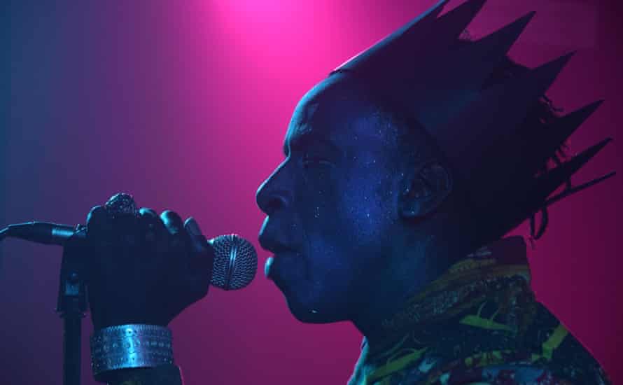 American rapper and singer-songwriter Saul Williams at Clwb Ifor Bach, Cardiff