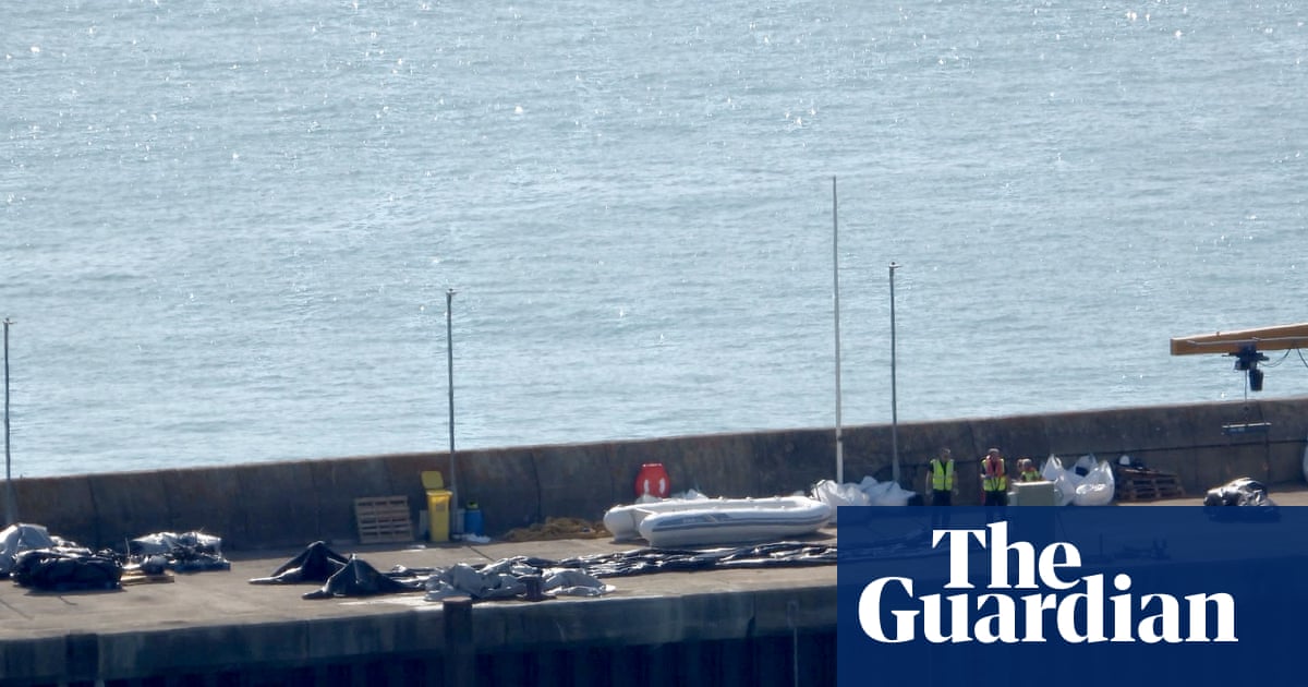 Record 230 people cross Channel to UK as smugglers turn to ‘mega-dinghies’