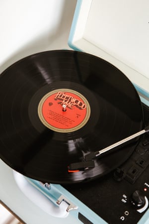 Laura's record player.