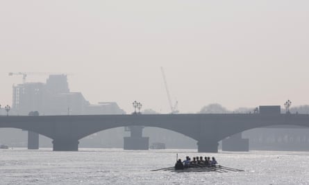 Some 250,000 people are expected to gather on the banks of the Thames to watch the contest.