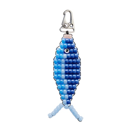 Free People Beaded Fish Bag Charm