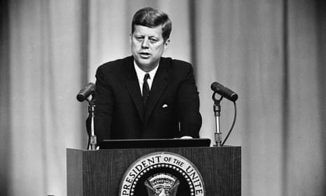 President John F. Kennedy opens at a Washington news conference on Sept.13 1962, with a lengthy statement on the Cuban situation