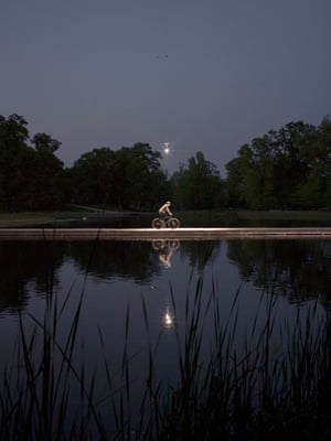 Maxim Habanec, skateboarder, goes two-wheeled.