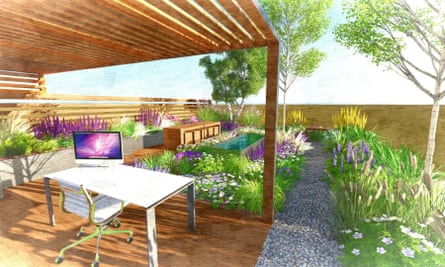 Jake Curley’s garden design for RHS young designer of the year competition