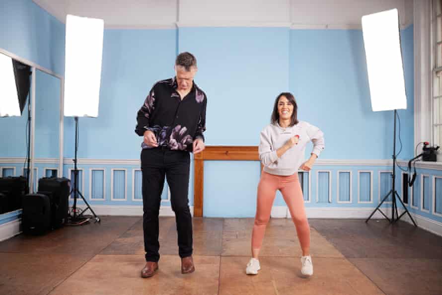 'Dancing Isn't About Showing' ... Sam Wollaston with Janet Manara.